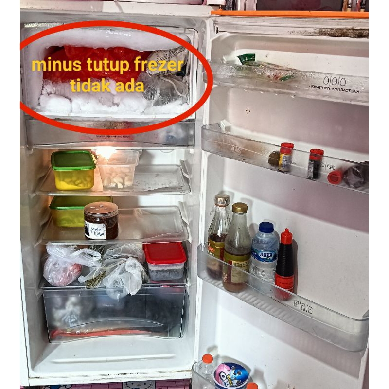 Jual murah kulkas 1 pintu merk Glacio Toshiba