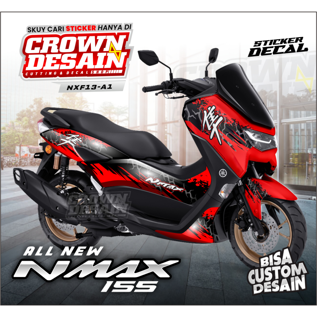 Decal Nmax Full body - sticker dekal NMAX 2020 / New Nmax 2020 Facelift