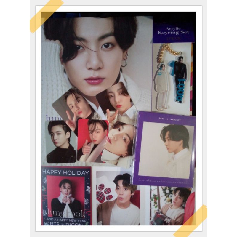 Fullset Dicon BTS Jungkook Unsealed Magazine Vol 10 2020