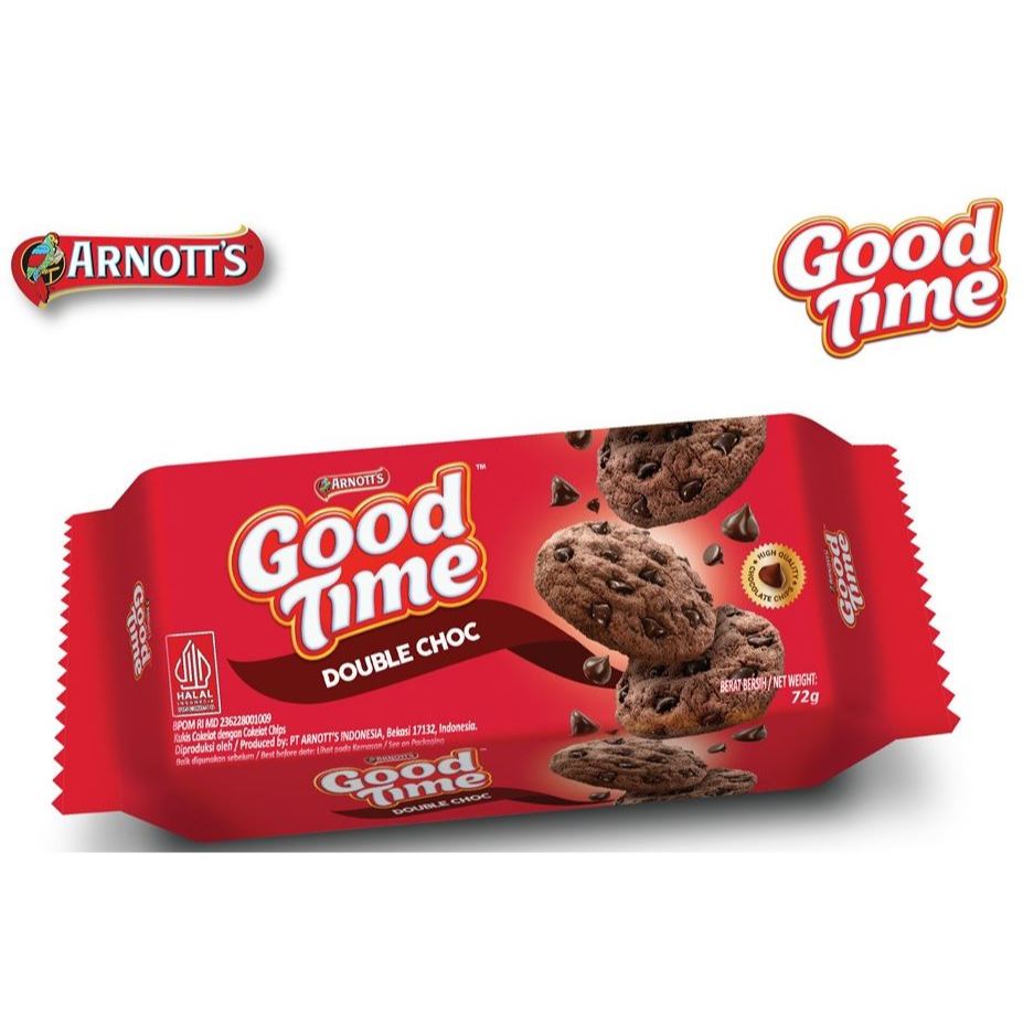 

Good Time Double Choc 72 Gram