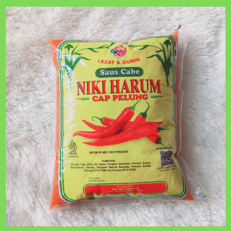 

[LANCAR BAROKAH DI BISA COD] SAUS SAMBAL TOMAT NIKI HARUM & GUCI MAS