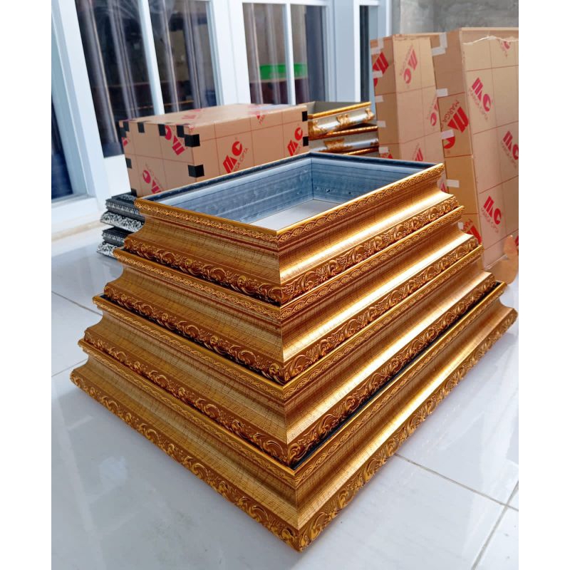 kotak seserahan box hantaran seserahan frame 7cm 1 set isi 4 box