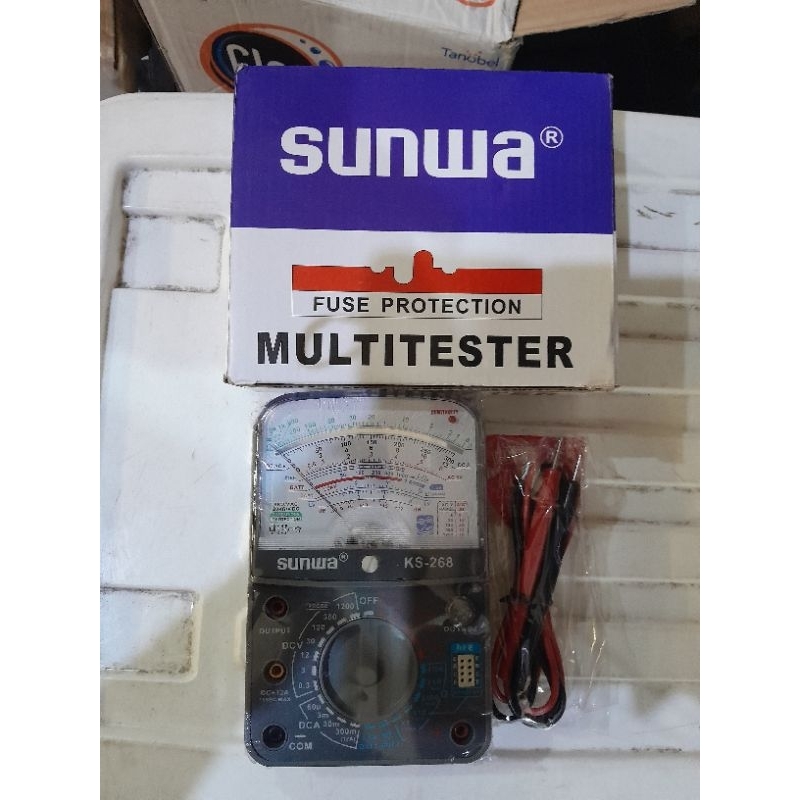Avometer Multitester Multimeter Analog Sunwa KS-268