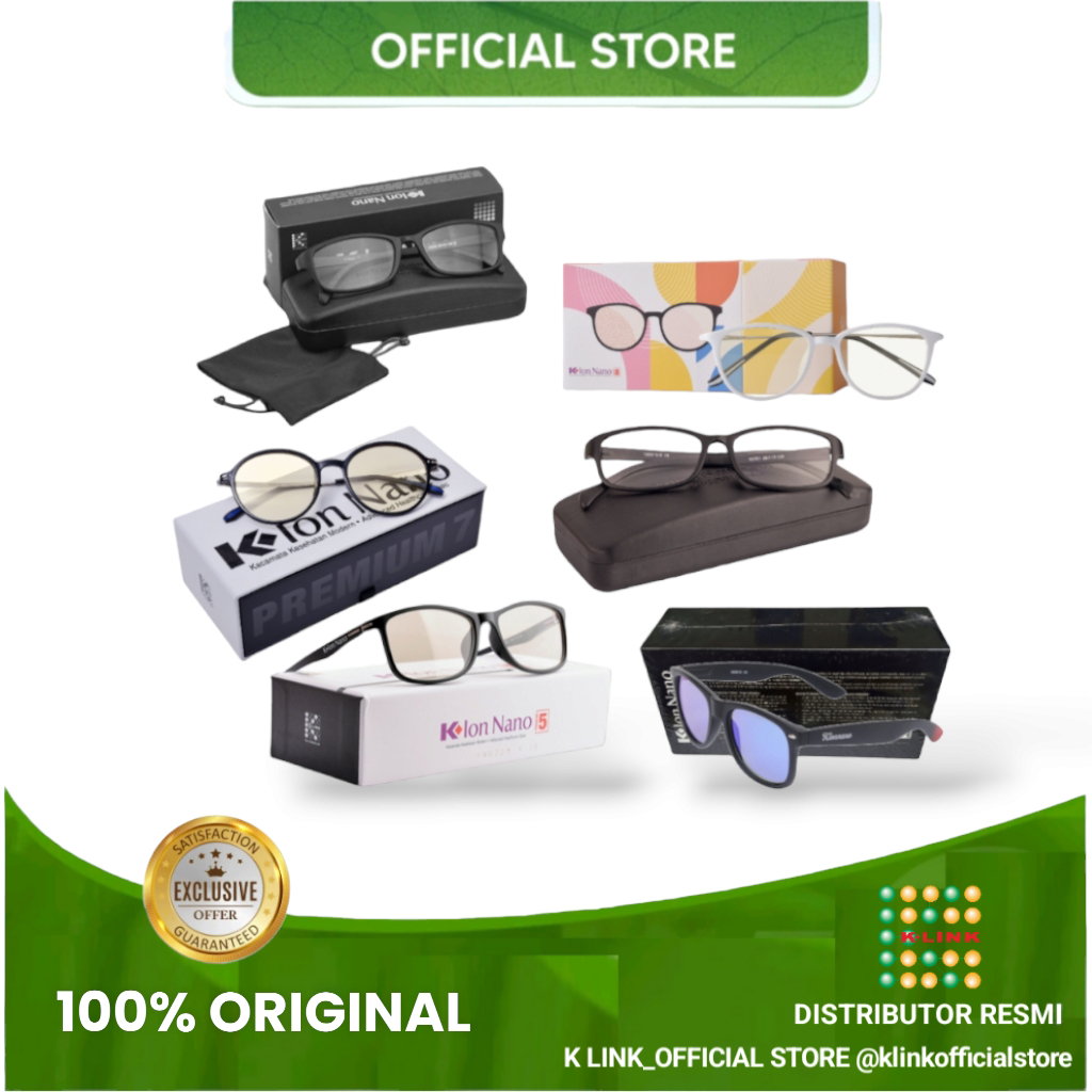 KACAMATA K ION NANO 5 7 8 ORIGINAL FRAME KACAMATA TERAPI