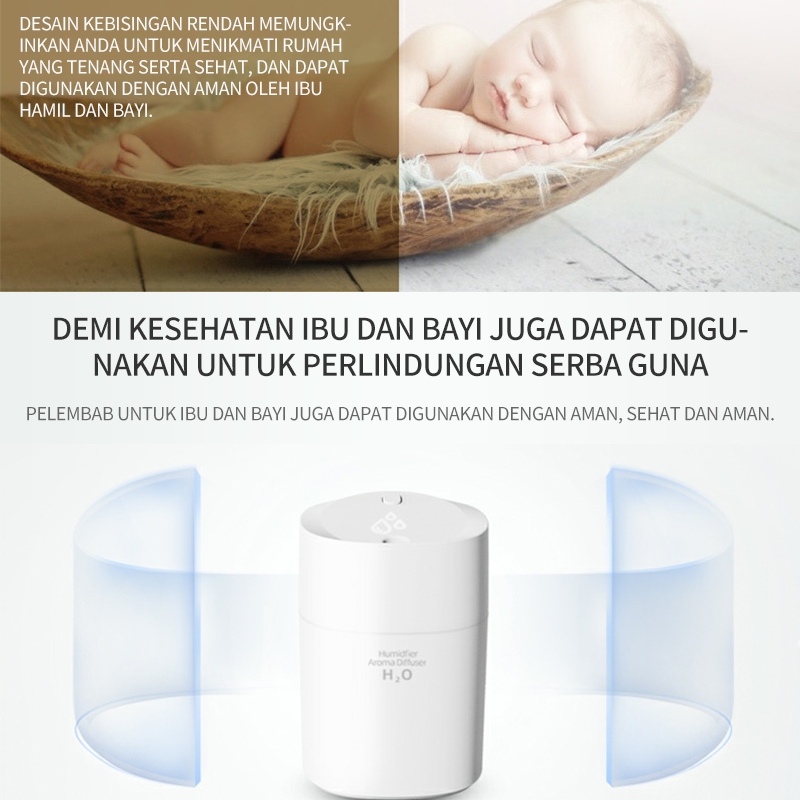 Cuci Gudang Baru K5 Mini Humidifier, Aromaterapi Mobil, Parfum Mobil