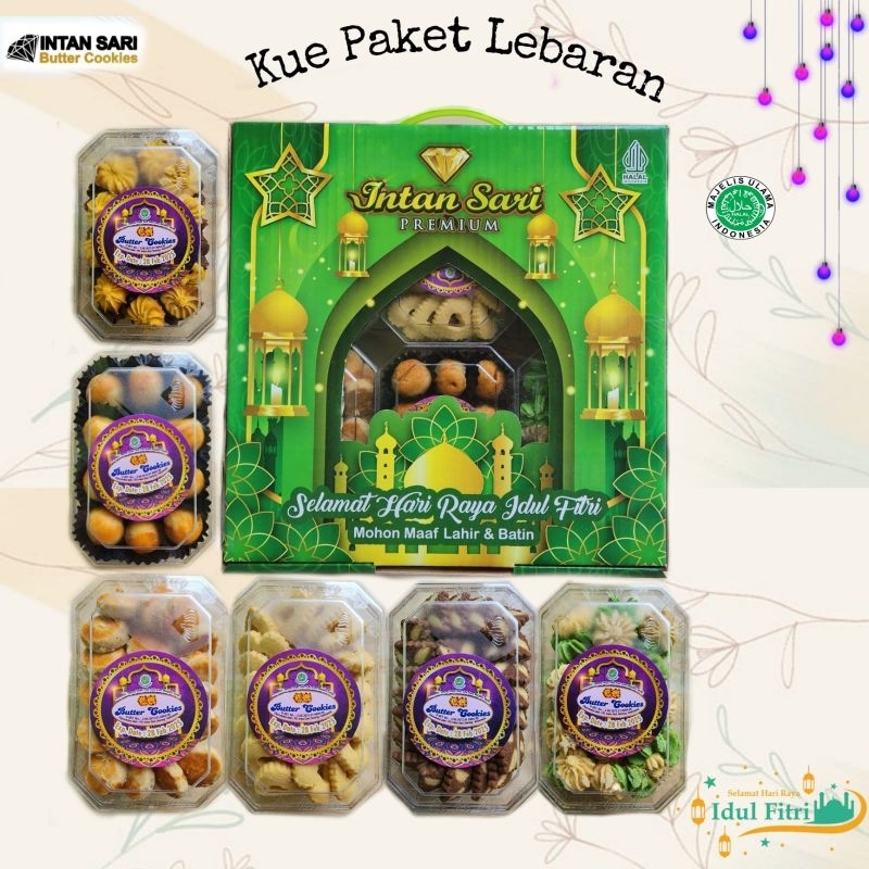 

Intan Sari Premium Kue Kering Paket Hampers Lebaran Idul Fitri