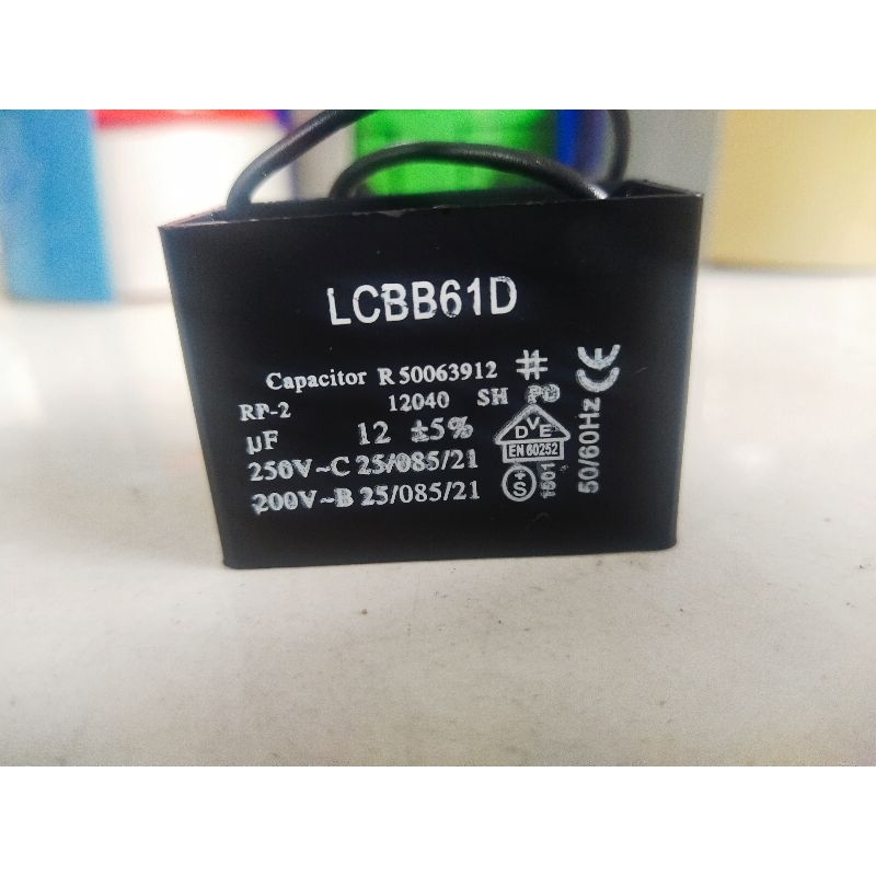 Kapasitor Genset 4uf , 6uf ,8uf ,10uf dan 12 uf  Kotak