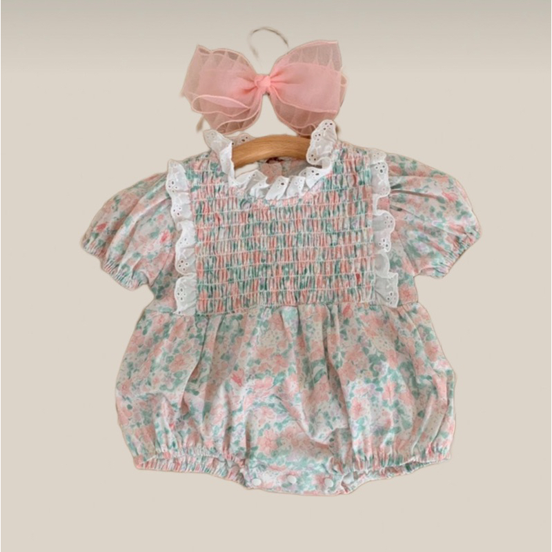 Onnieoppa | JINGGA Baby Smocked Bodysuits