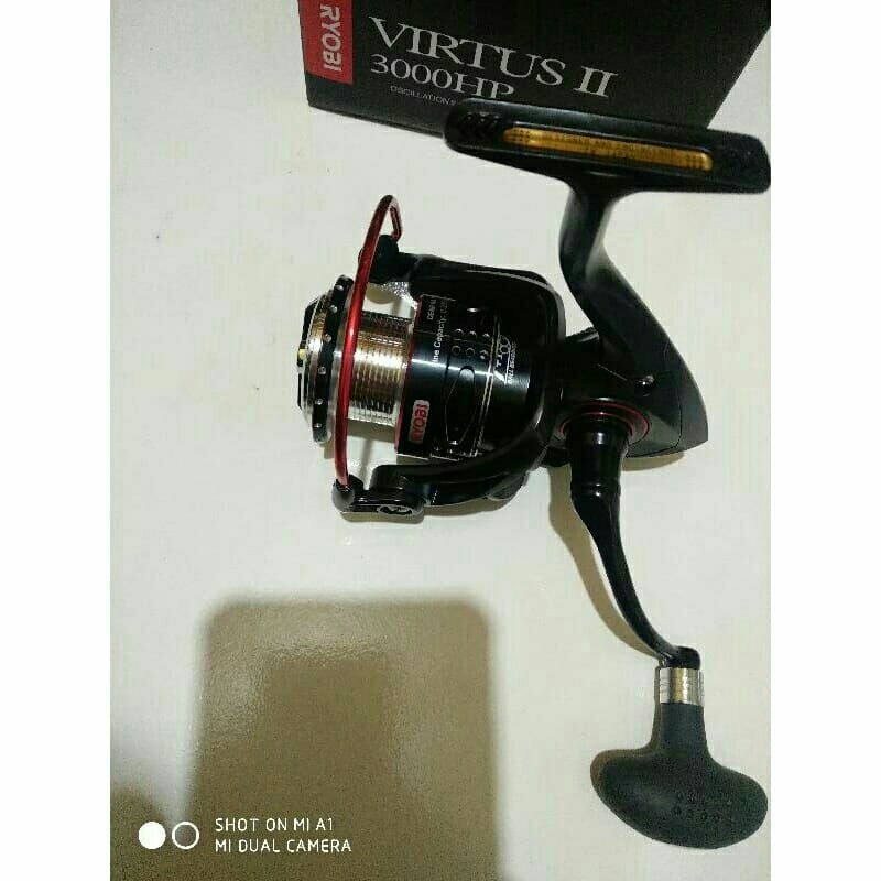 reel ryobi virtus II 3000hp