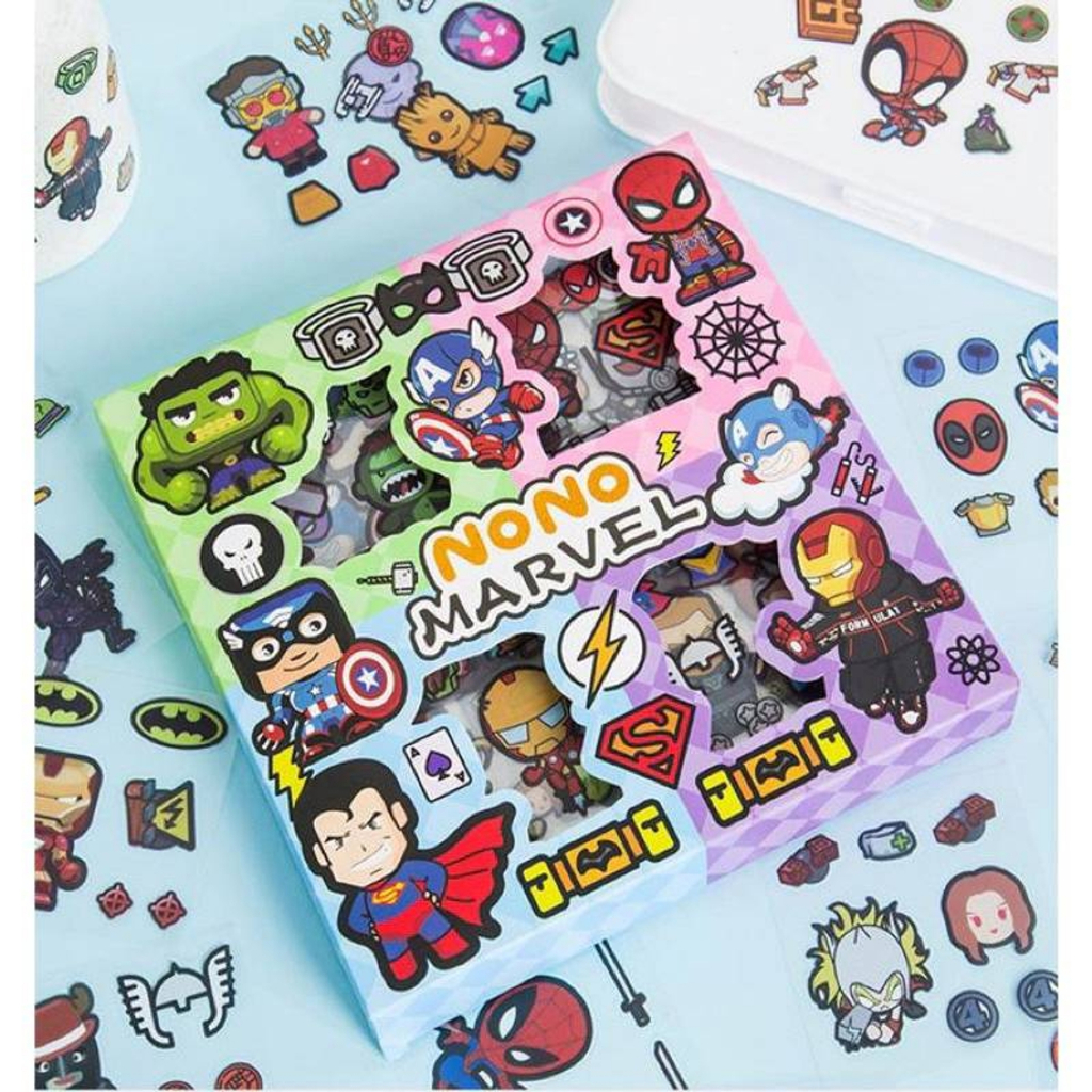 

Stiker Nono Avengers isi 100 Lembar Sticker Avengers Lucu Anak Anak