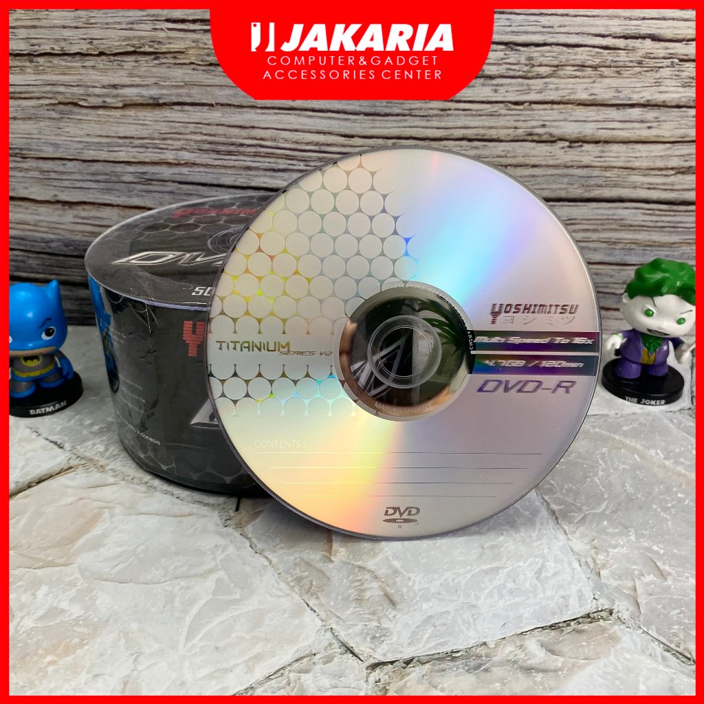 DVD-R Yoshimitsu DVD CD Kosong Blank Murah 4.7 GB