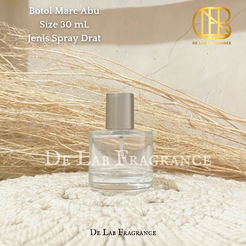 botol parfum marc 30 ml drat tutup abu/botol parfum isi ulang /botol parfum 30 ml/botol parfum elega