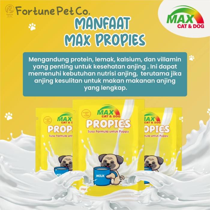 MAX Propies - Susu Anak Anjing Susu Puppy Imunitas Anjing Susu Anjing