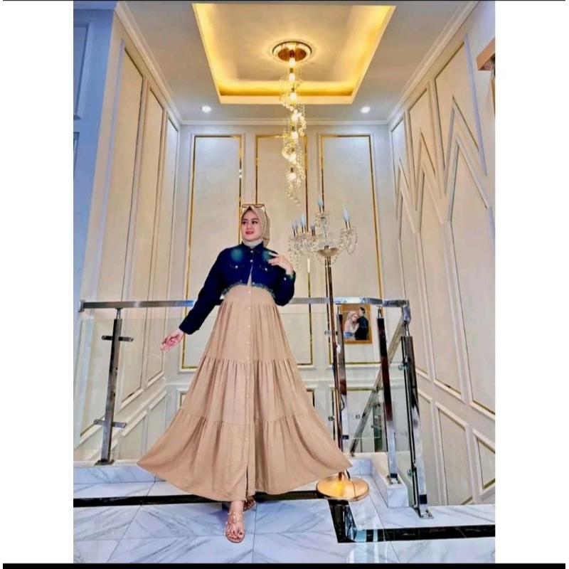 GAMIS ROMPI JEANS ELLA TRENDY GMS 014