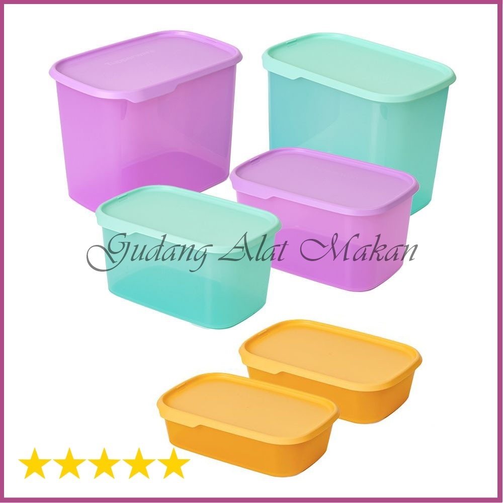 TUPPERWARE One Touch Fresh Rectangular 6pcs