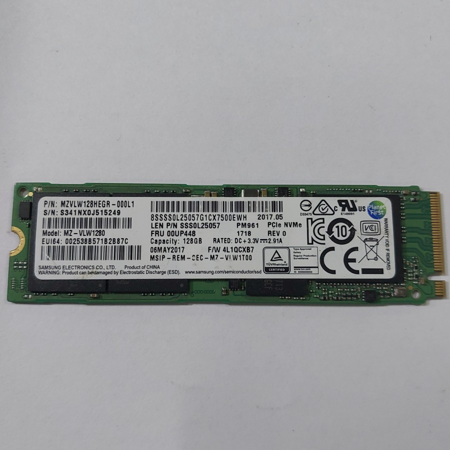 SSD M.2 NVME 128GB SAMSUNG ORIGINAL