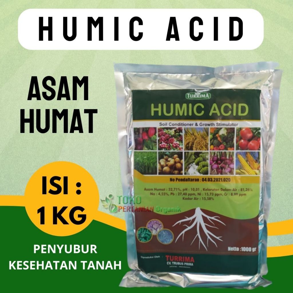 Asam humat terbaik padat serbuk, Pembenah tanah terbaik leonardite