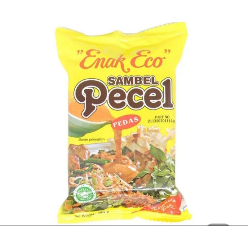

Enak Eco Sambel Pecel Pedas 185 g