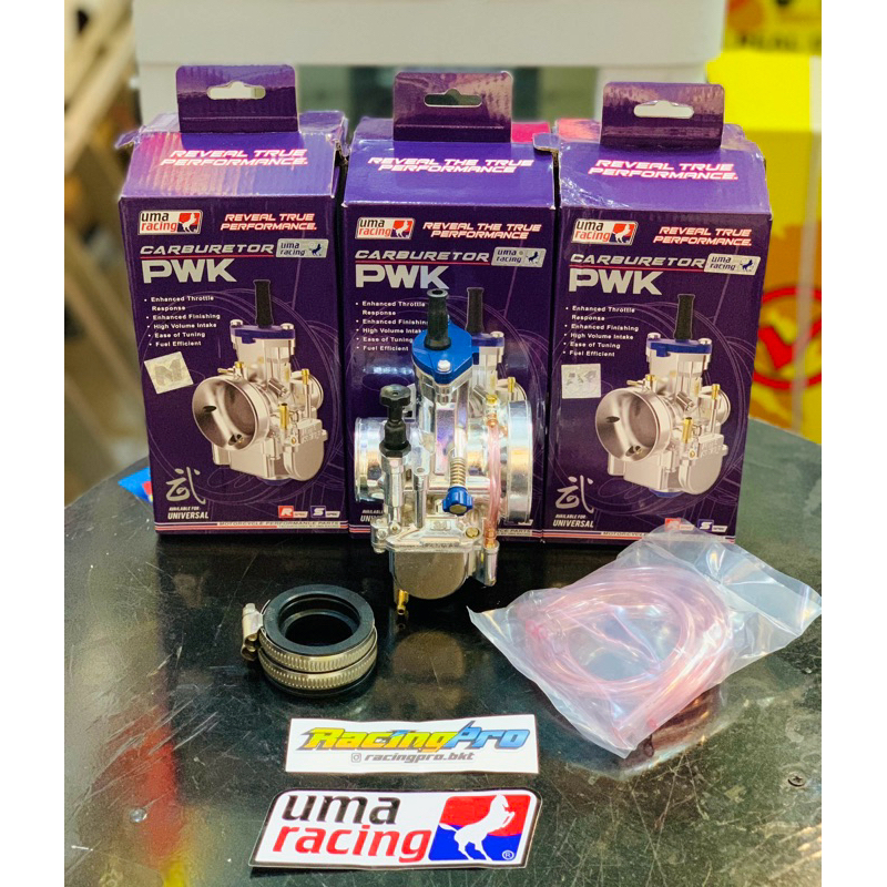 KARBURATOR KARBU PE 28 PWK 24 26 28 30 32 34 36 V2 V3 UMA RACING ORIGINAL - CARBURETOR KARBU UMA RAC