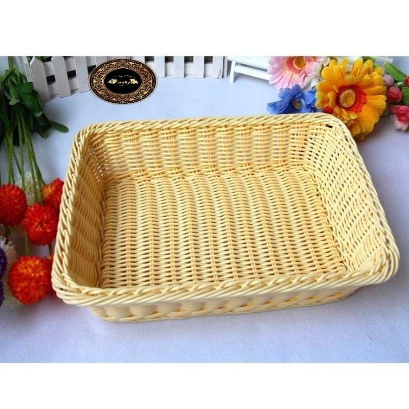 Box Rotan Penyimpanan | Kotak Laci Rotan Multifungsi Rotan Asli Alami Tanpa Rangka Grade A Murah