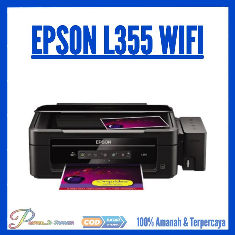 Printer Epson L355 Fotocopy Wifi