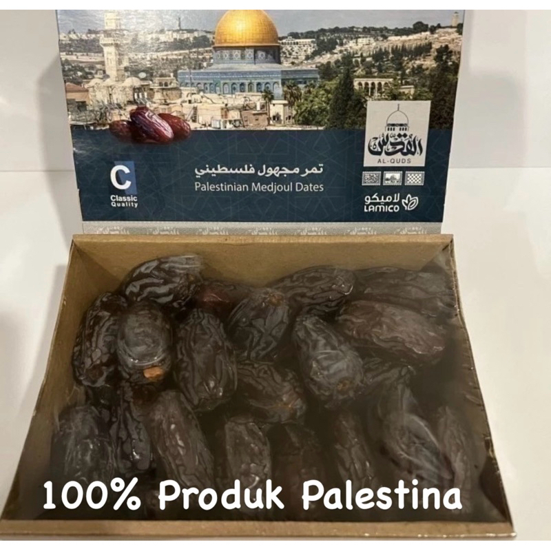 

Kurma Medjool Palestina Premium Jumbo Lamico ALQUDS Medjoul Medjol STOK TERBARU ORIGINAL