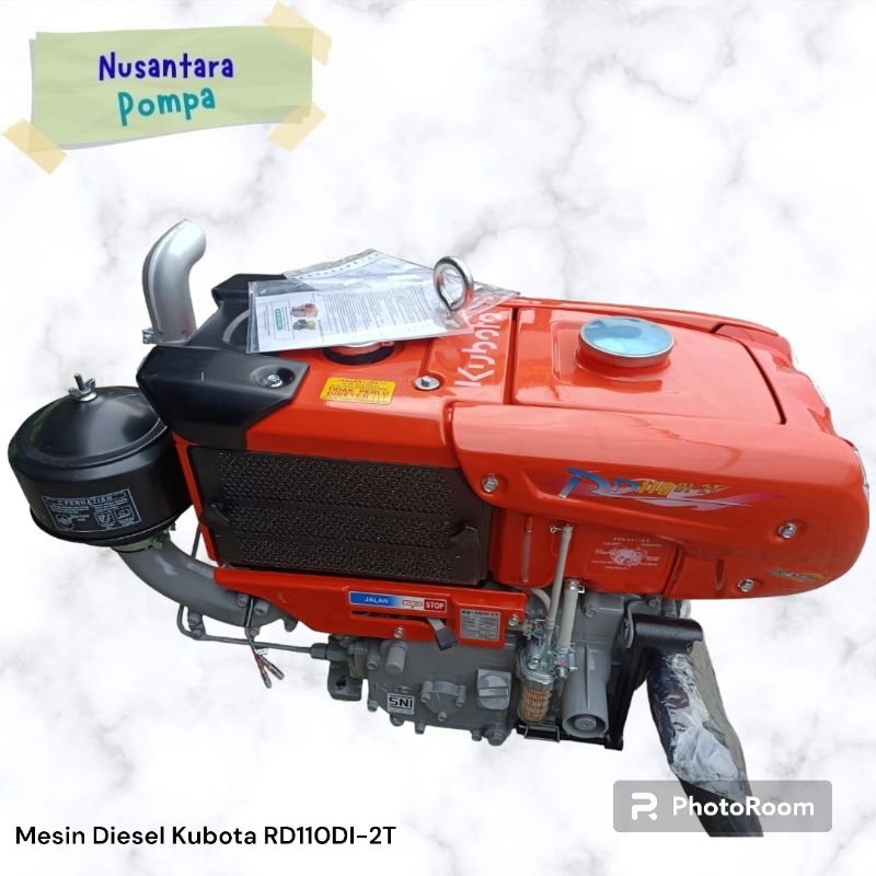 Mesin Diesel Kubota RD110DI-2T