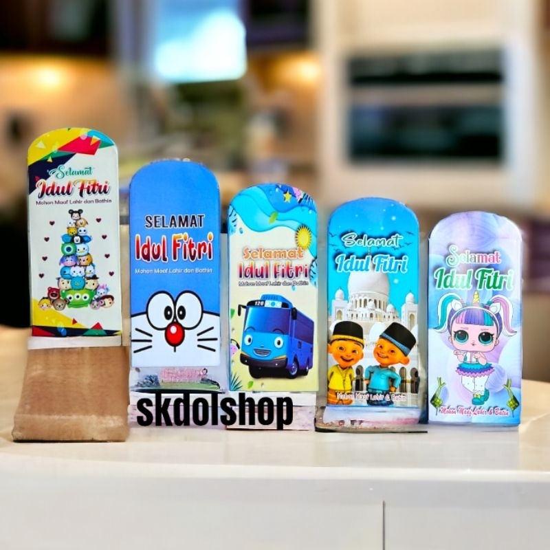 

amplop lebaran angpau lebaran karakter kartun Hk ukuran besar isi 50 lembar mix