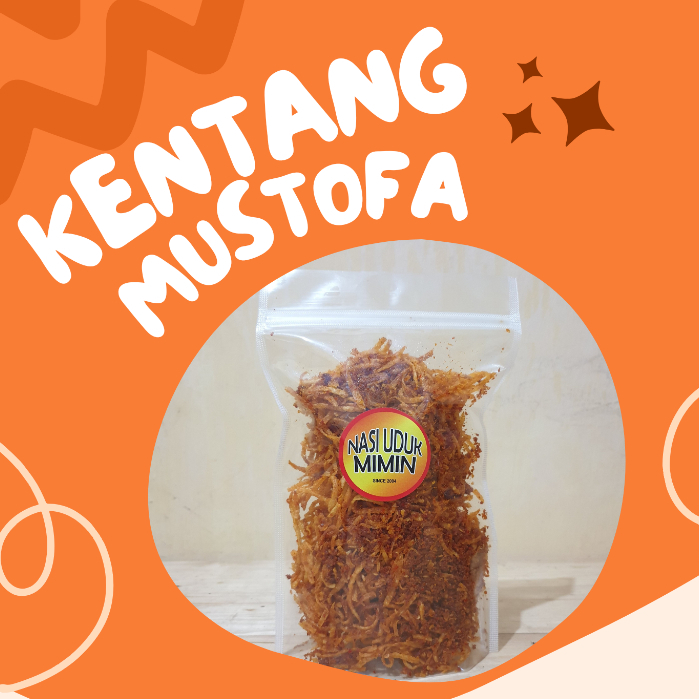 

KENTANG MUSTOFA KERING PEDAS SEDANG 200gr - Nasi Uduk Mimin