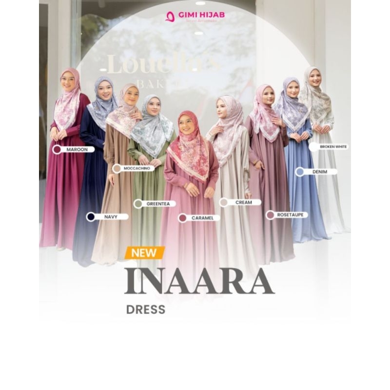 Inaara Dress by GimiHijab | Gamis
