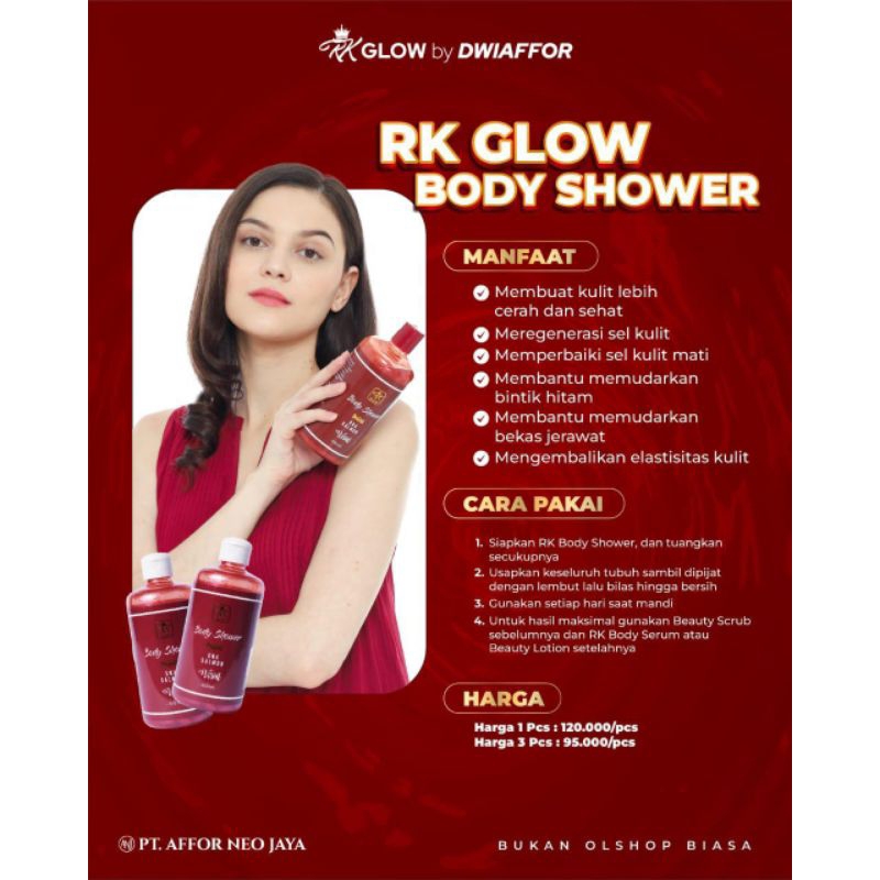 RK Glow Body Shower