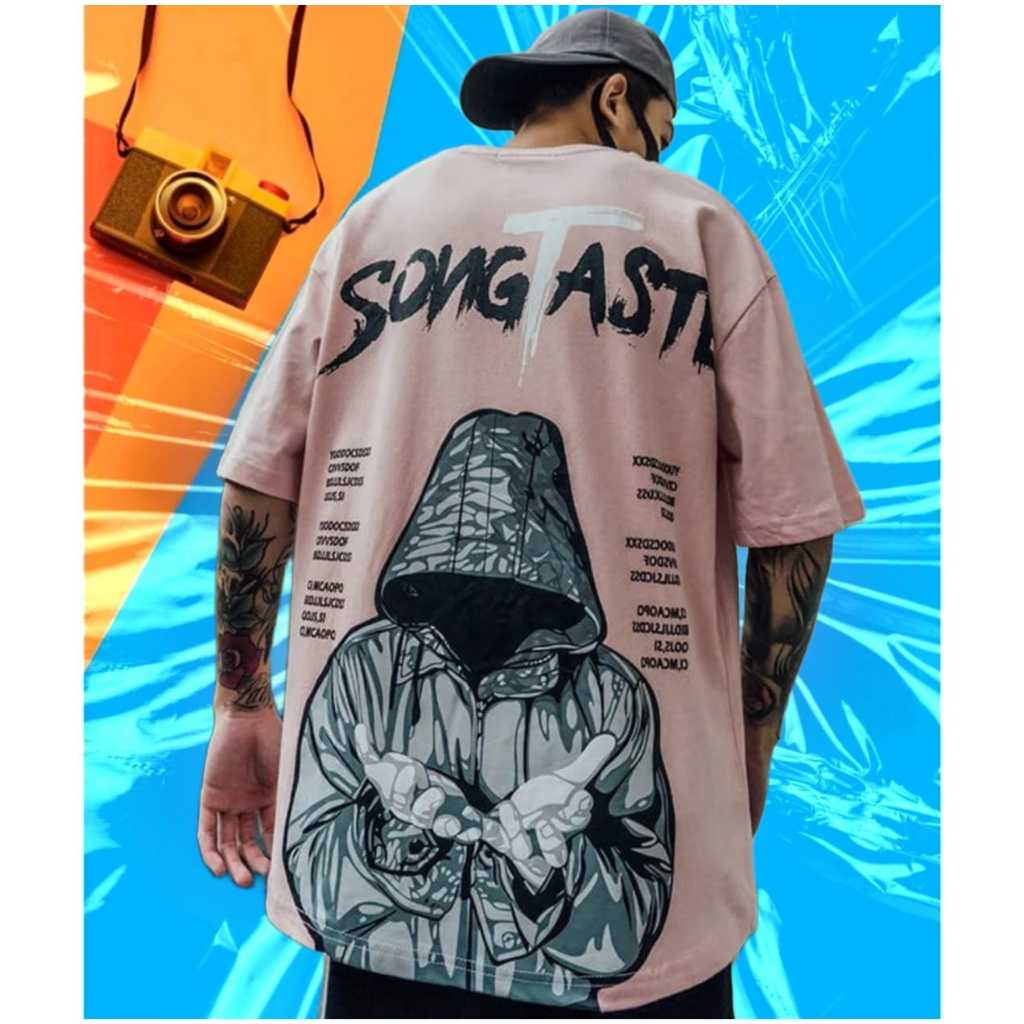 baju oversize jumbo size M|L,XL,2XL,3XL kaos distro lengan pendek kaos bandung baru baju unisex fash