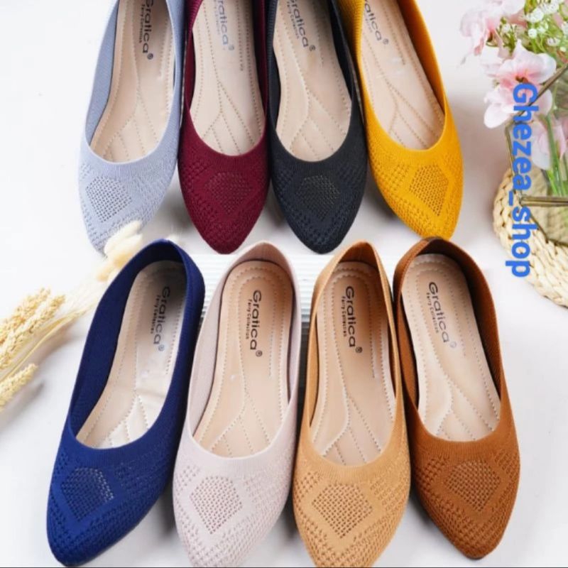 SEPATU RAJUT IMPORT SEPATU WANITA SEPATU MODEL KEKINIAN