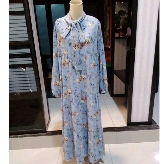 Baru Gamis BNL Sky Blue