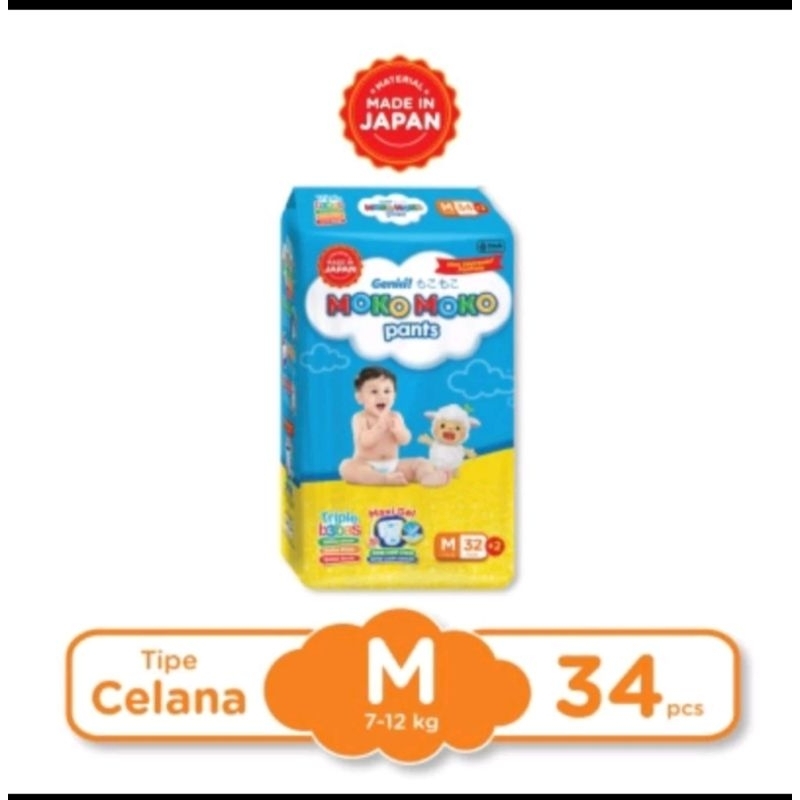 Genki Moko Moko M / Moko Moko Pants Diapers