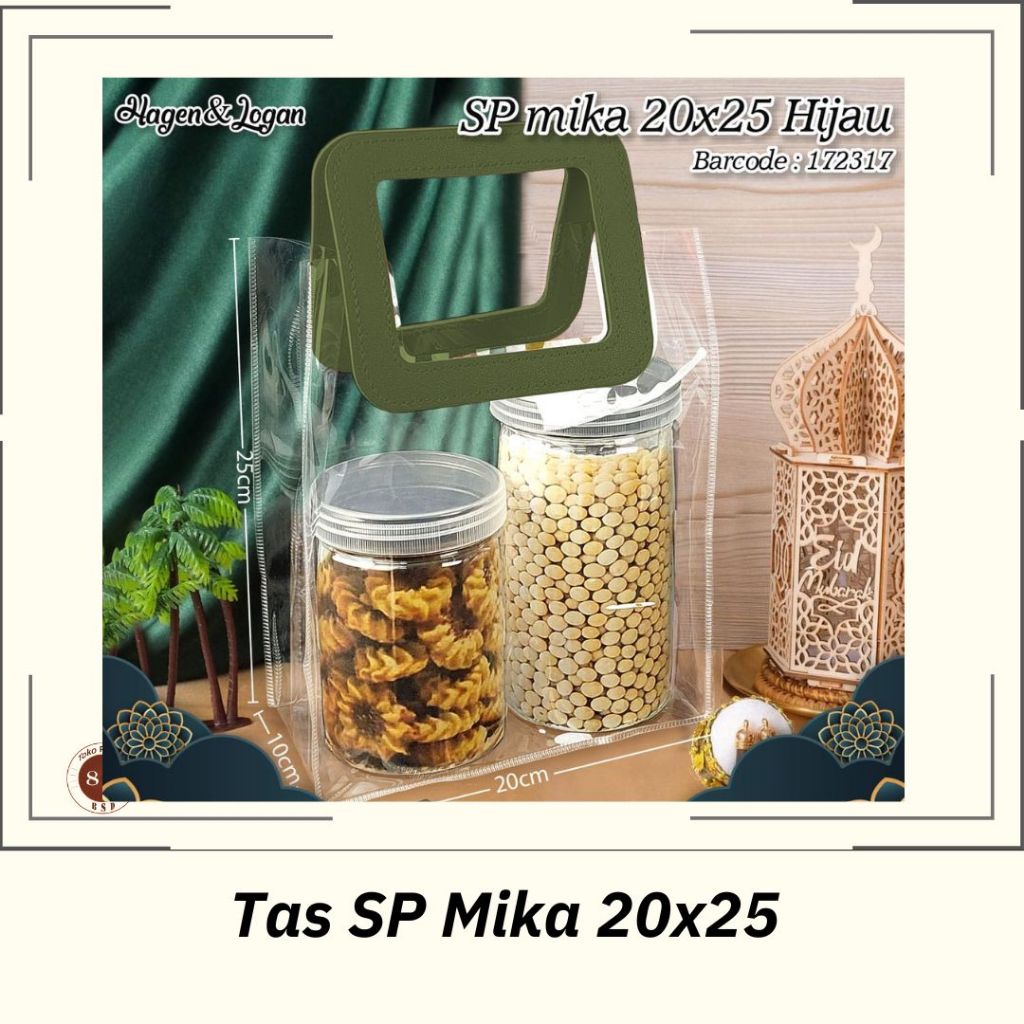 

Tas SP Mika Transparan | Goodie Bag PVC Handle