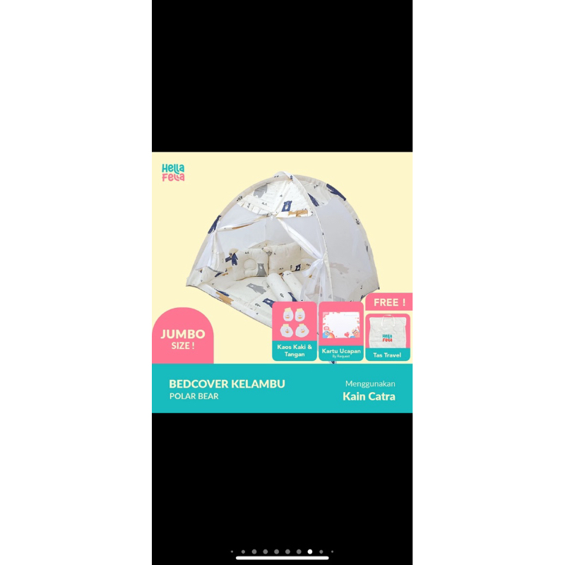 Bedcover Kelambu Preloved