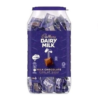

Cadbury Dairy Milk Cokelat Neaps Jar isi 90pcs