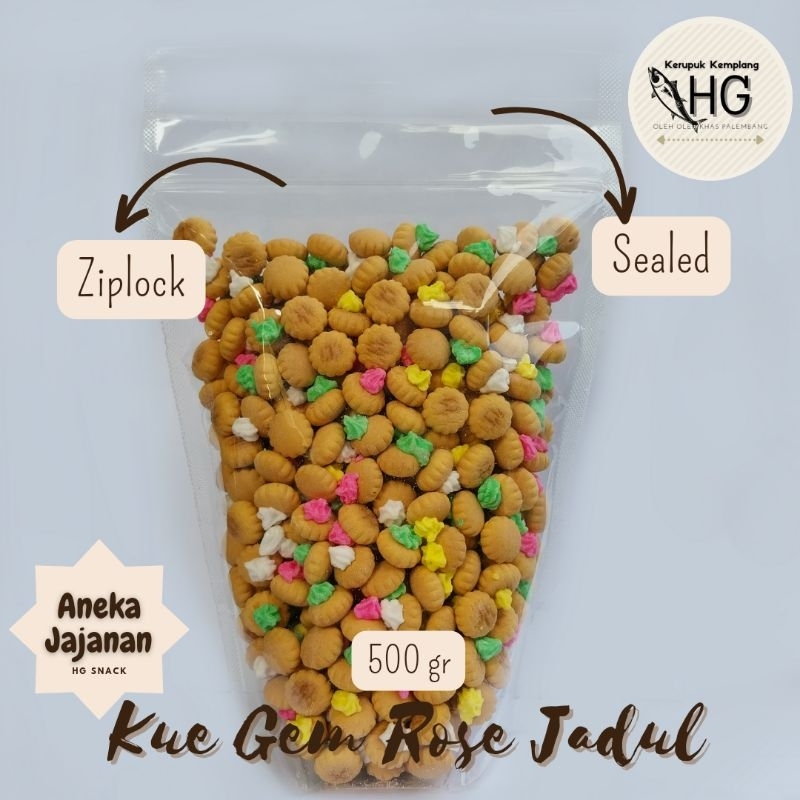 

KUE GEM ROSE JADUL 500 GRAM