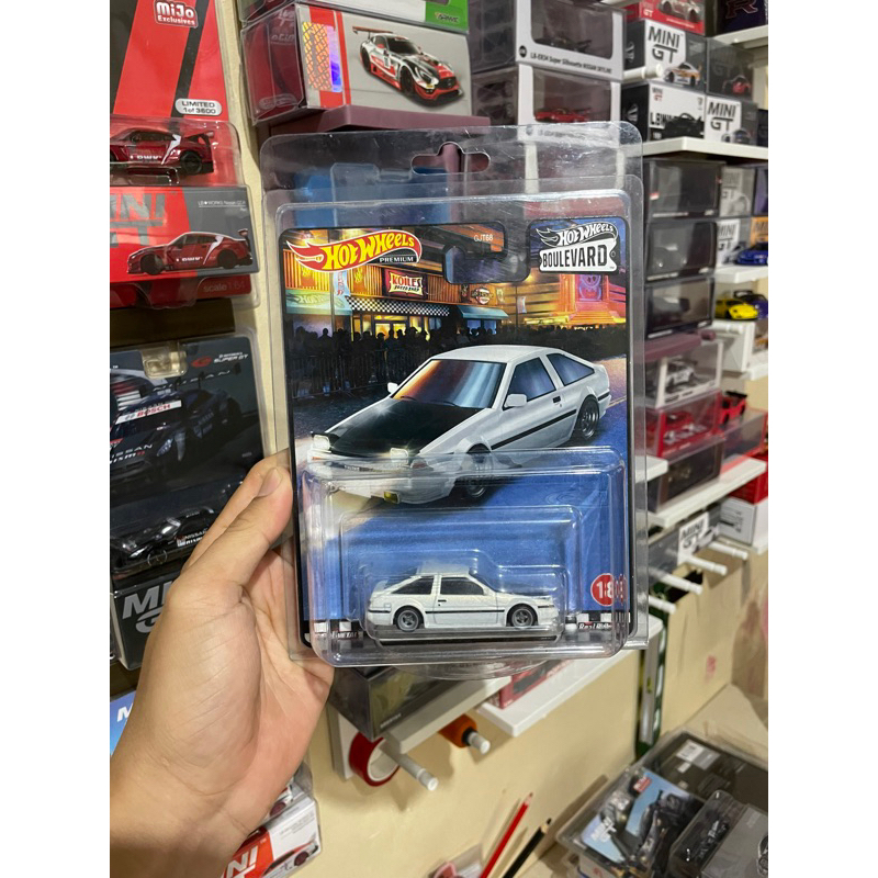 hotwheels toyota Ae86 sprinter trueno boulevard