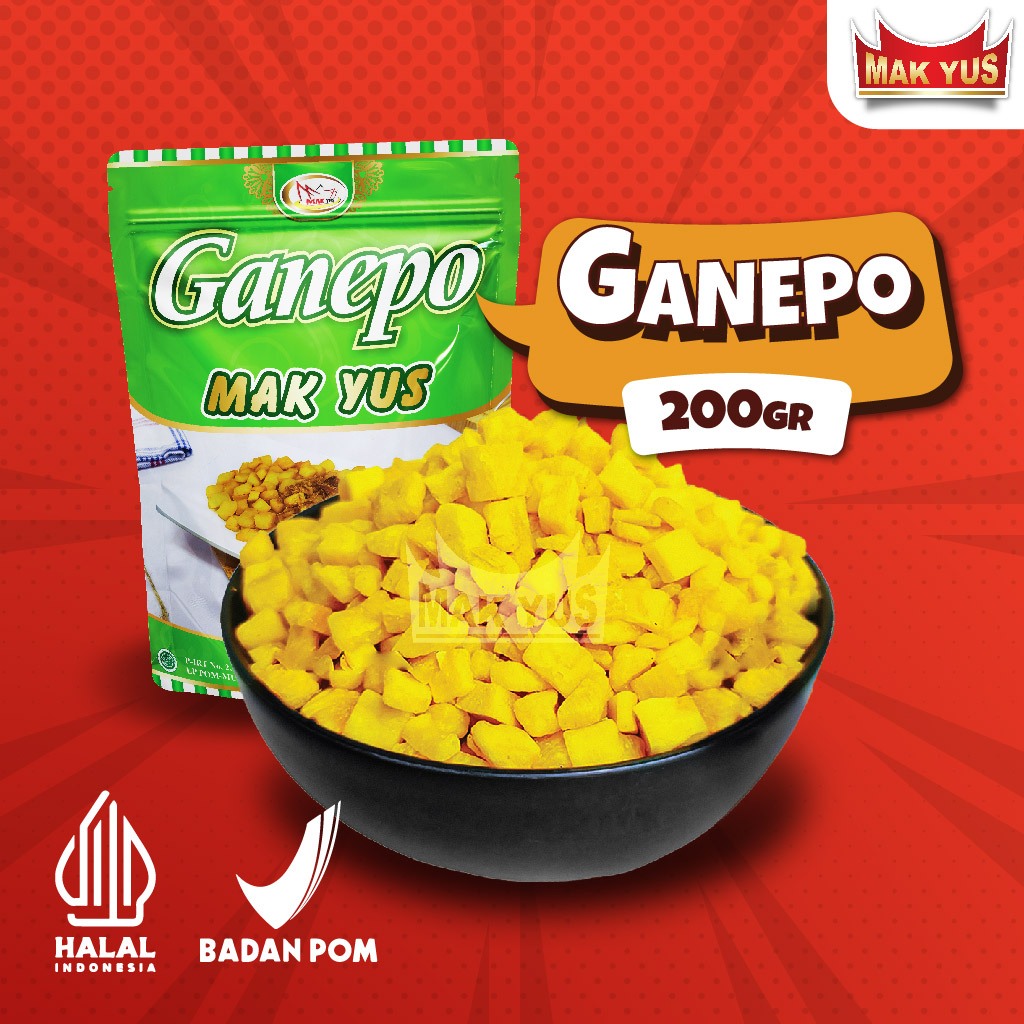 

Snack Ganepo (200gr) Mak Yus