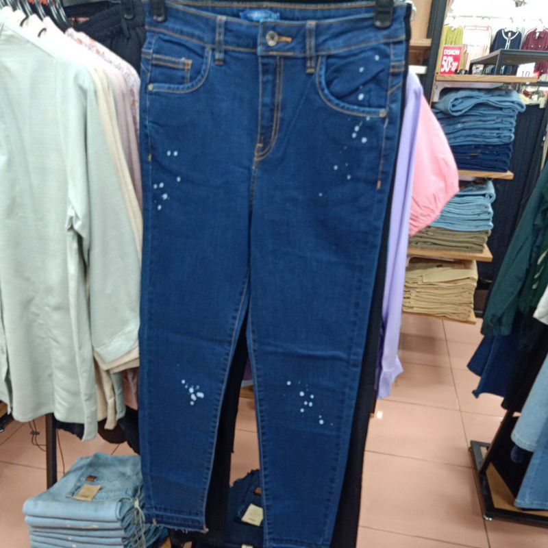 MORPHIDAE EMBA LADIES CELANA JEANS HIGH  WAIST EMBA LADIES