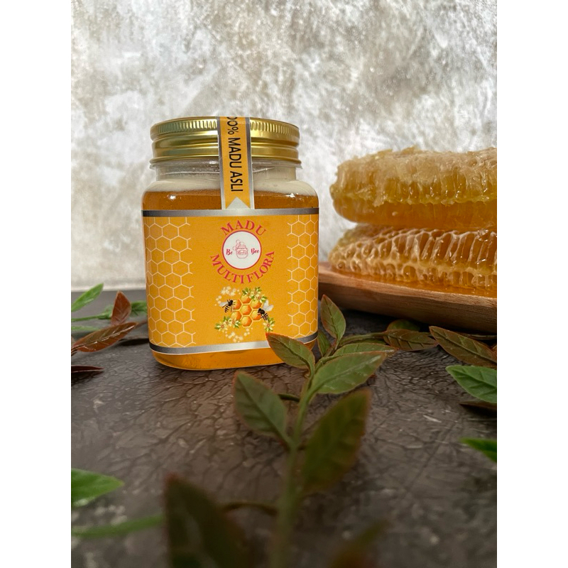 

Be Honey Bee Madu multiflora 200ml murni asli