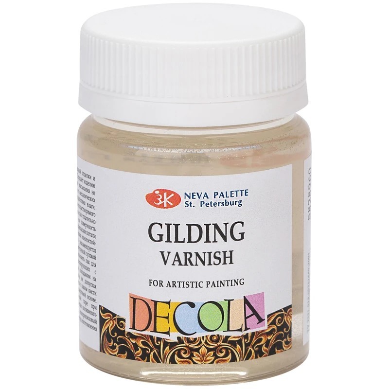 

VARNISH FOR GILDING DECOLA, 50 ML.