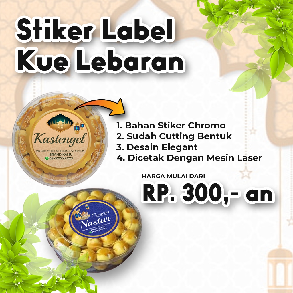 

Stiker Idul Fitri Lebaran | Stiker Label | Stiker Toples Kue Kering