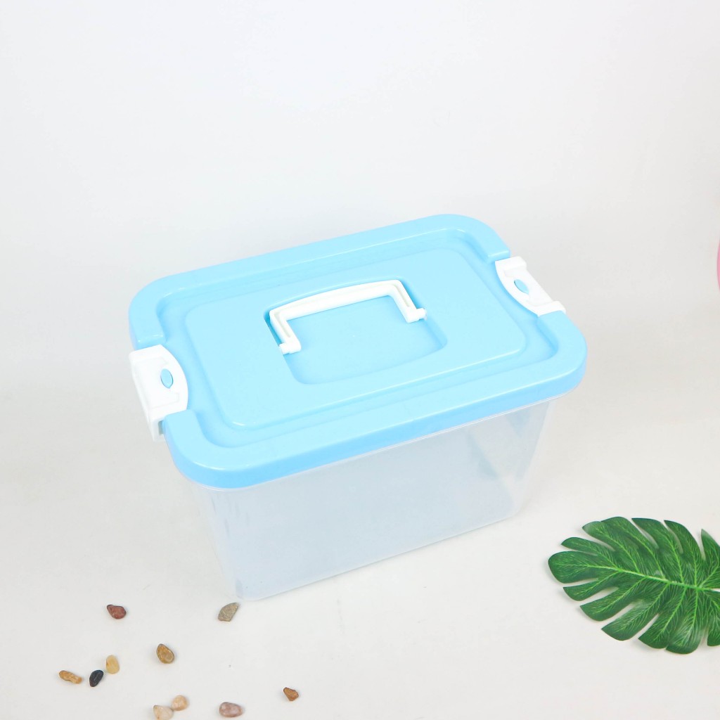 (Promo LIve) Container Box Kecil Mini Rapika 15 Liter WS  Tempat Wadah Penyimpanan Serbagna / Kotak 
