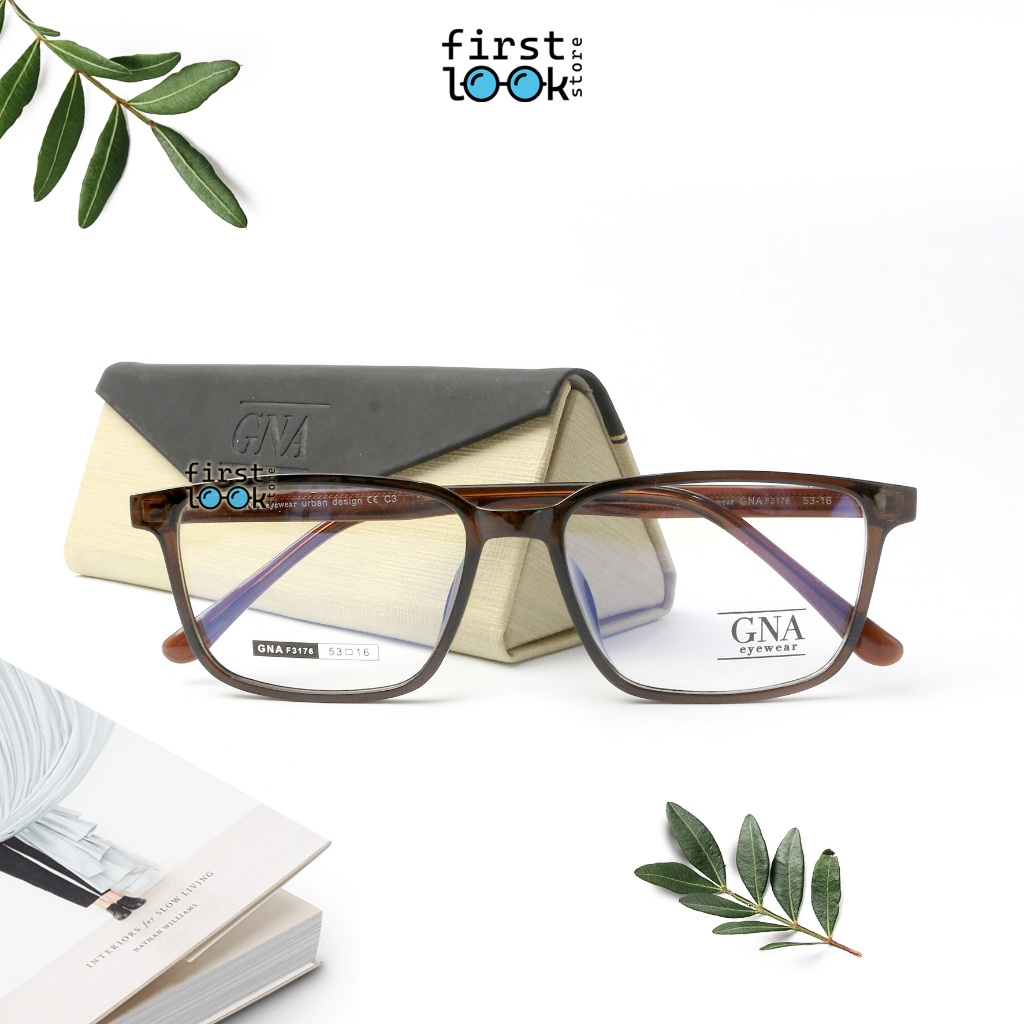 GNA EYEWEAR / GNA F-3176 / 53-16 / KACAMATA GNA / FRAME