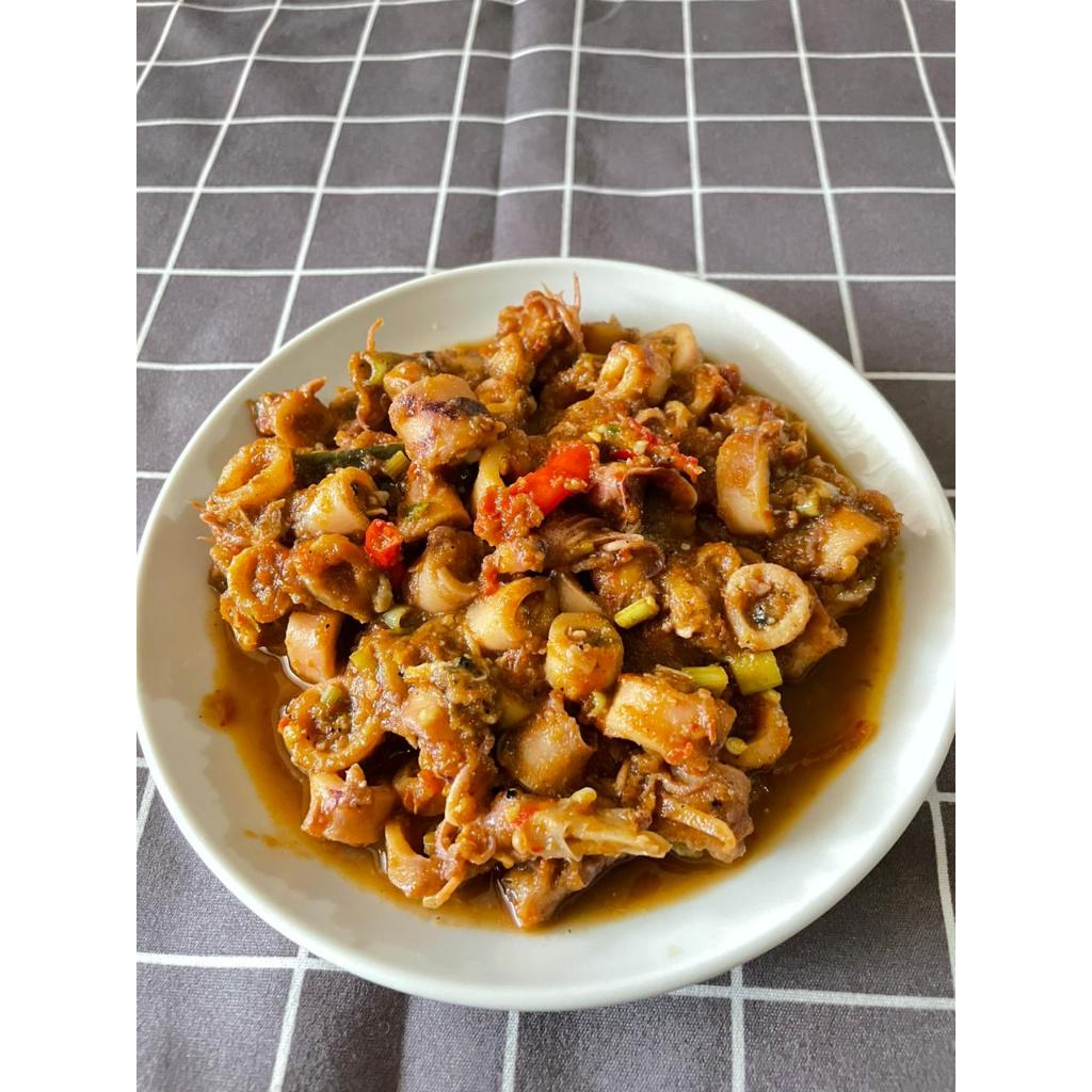 

Sambal cumi asin pedas