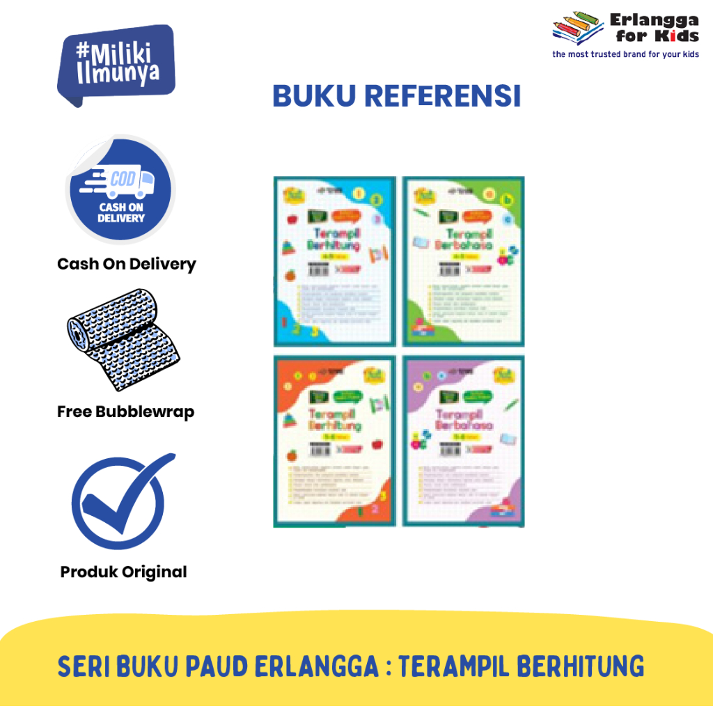 [Erlangga] SERI BUKU PAUD ERLANGGA : TERAMPIL BERHITUNG
