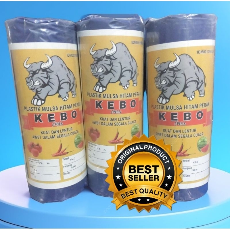 Plastik Mulsa Hitam Perak Promo 5 Kg Lebar 100 CM TOP QUALITY